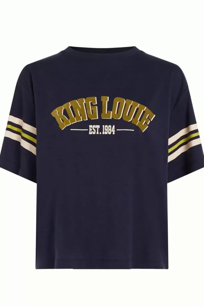 King Louie Tops & Shirts<Boxy Tee Blue