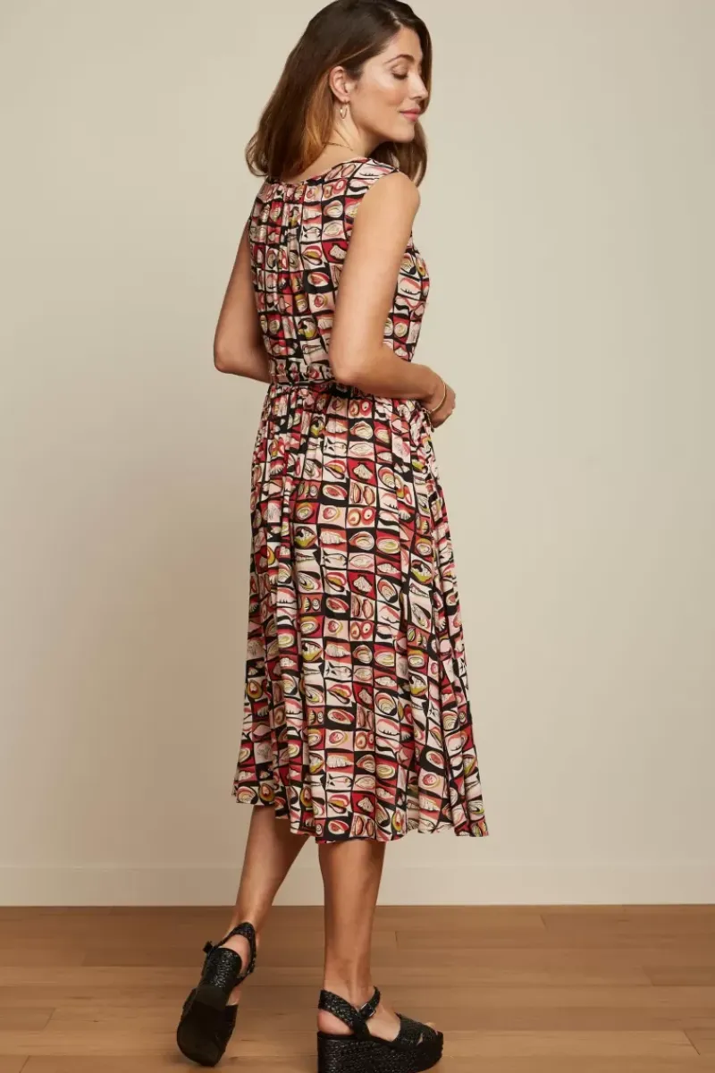 King Louie Jurken<Darlene Dress St Vincent Black