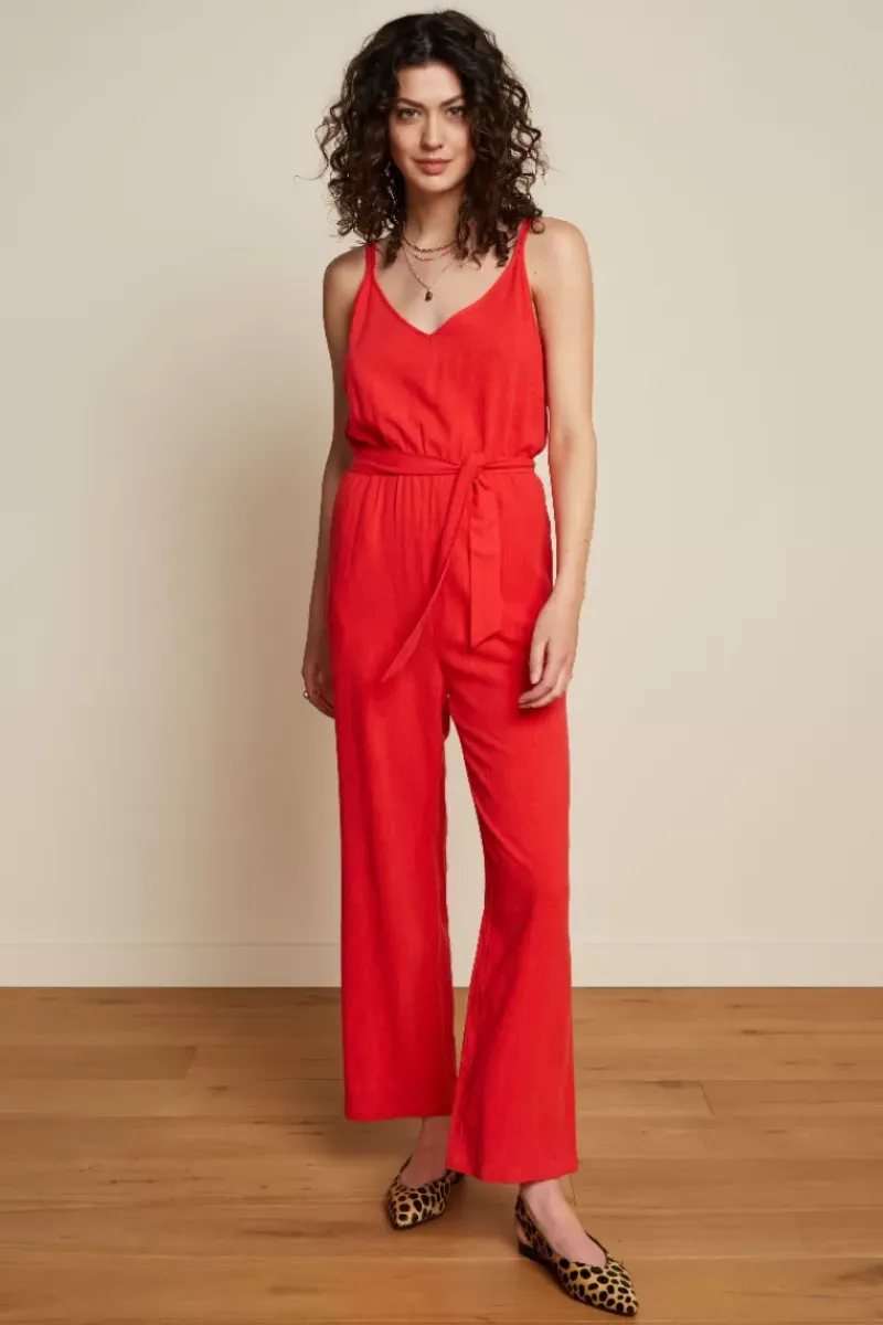 King Louie Jumpsuits<Nadya Jumpsuit Hooper Poppy Red
