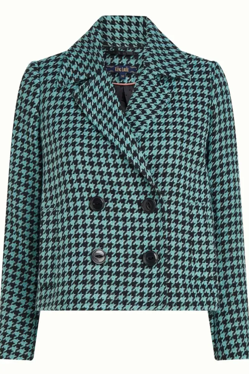 King Louie Jassen & Blazers<Patti Coat Rubio Check Black