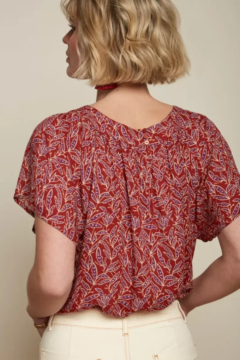 King Louie Tops & Shirts<Talia Top Pereira Spicy Brown