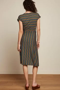 King Louie Jurken<Abigail Dress Mariani Stripe Black