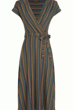 King Louie Jurken<Abigail Dress Mariani Stripe Black