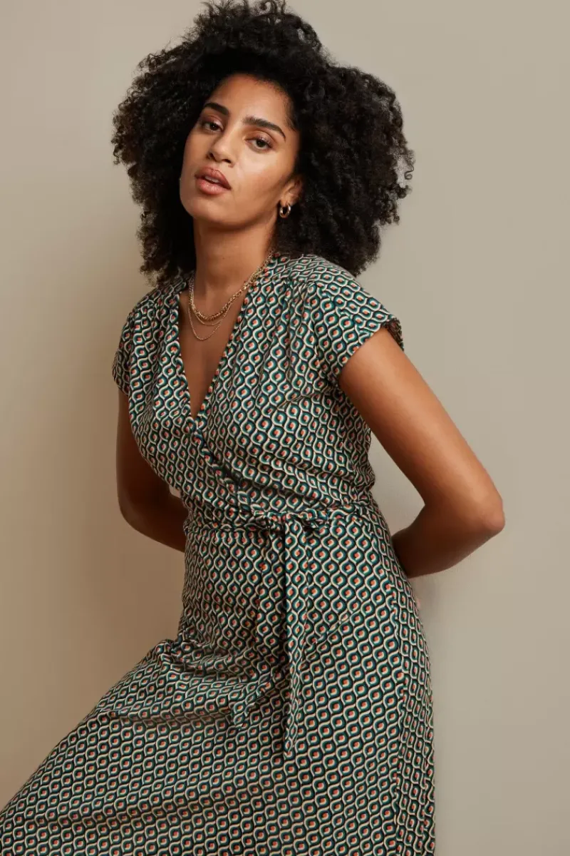 King Louie Jurken<Abigail Dress Rizo Eden Green