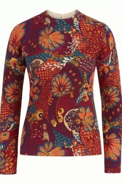King Louie Truien<Agnes Turtleneck Top Clubbin True Red