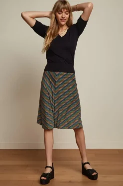 King Louie Tops & Shirts<Agnes V Puff Top Cottonclub Black