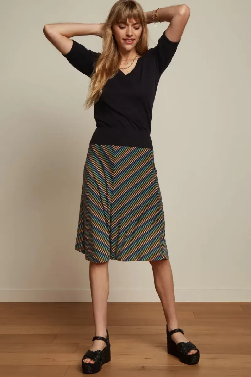 King Louie Tops & Shirts<Agnes V Puff Top Cottonclub Black