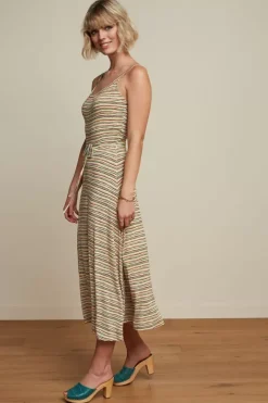 King Louie Jurken<Allison Dress Trinidad Ponderosa Green