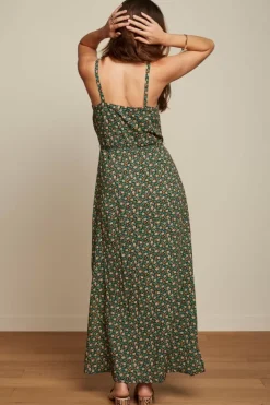 King Louie Jurken<Allison Maxi Dress Caliente Atlantis Green