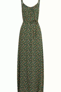 King Louie Jurken<Allison Maxi Dress Caliente Atlantis Green