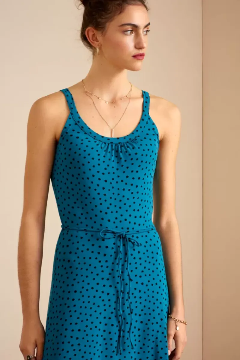 King Louie Jurken<Allison Maxi Dress Farola Bay Blue
