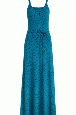 King Louie Jurken<Allison Maxi Dress Farola Bay Blue