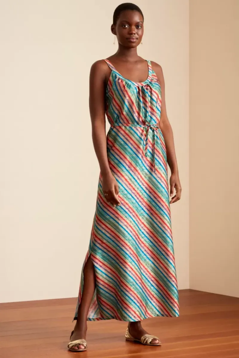 King Louie Jurken<Allison Maxi Dress Sacramento Angora Cream