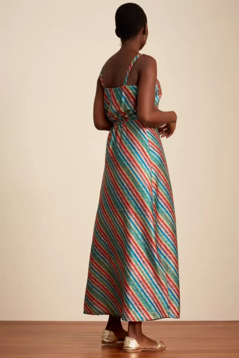 King Louie Jurken<Allison Maxi Dress Sacramento Angora Cream