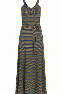 King Louie Jurken<Allison Midi Dress Mariani Stripe Black