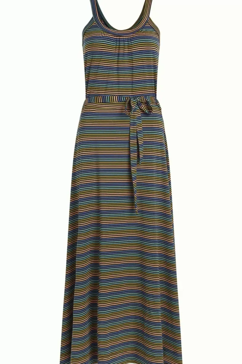 King Louie Jurken<Allison Midi Dress Mariani Stripe Black