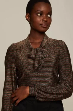 King Louie Tops & Shirts<Amalia Top Rave Lurex Copper