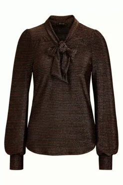 King Louie Tops & Shirts<Amalia Top Rave Lurex Copper