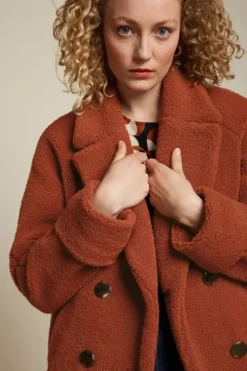 King Louie Jassen & Blazers<Amelie Coat Murphy Patina Brown