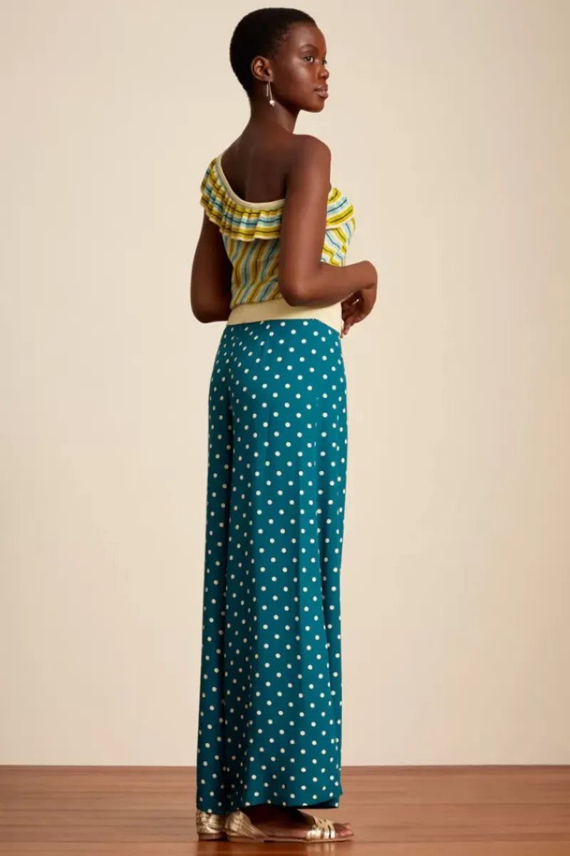 King Louie Tops & Shirts<Andrea Top Cabana Stripe Spar Green