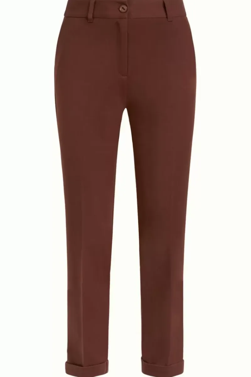 King Louie Broeken<Ann Pants Broadway Bombay Brown