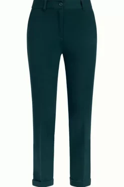 King Louie Broeken<Ann Pants Broadway Pine Green