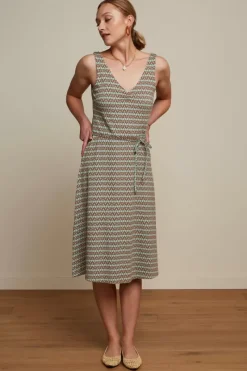 King Louie Jurken<Anna Dress Pastilito Cameo Green