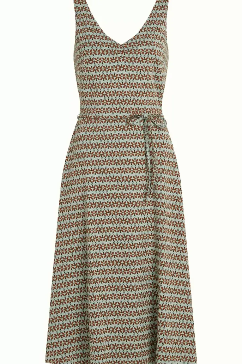 King Louie Jurken<Anna Dress Pastilito Cameo Green