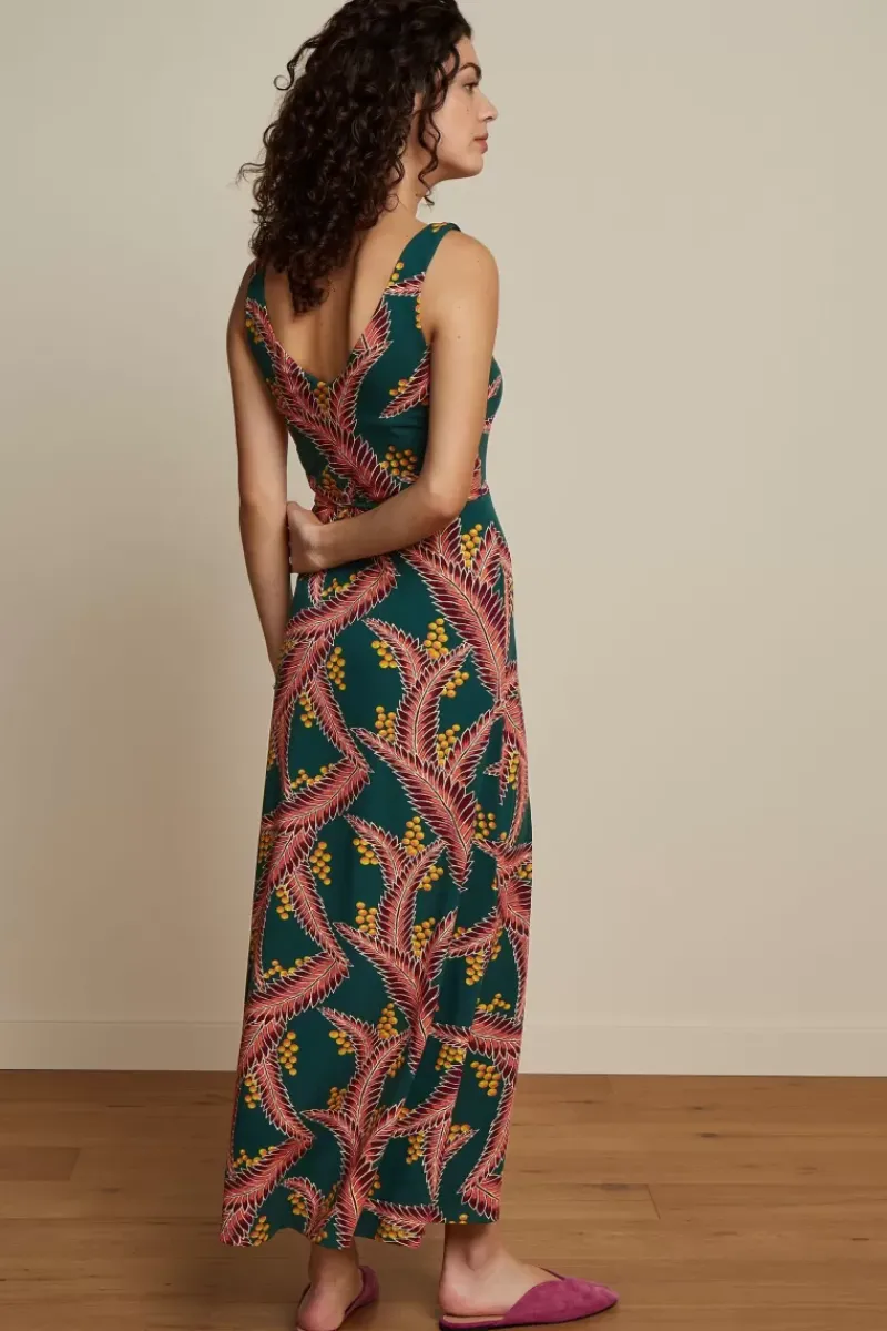 King Louie Jurken<Anna Maxi Dress Monserrat Dragonfly Green