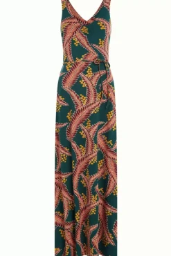 King Louie Jurken<Anna Maxi Dress Monserrat Dragonfly Green