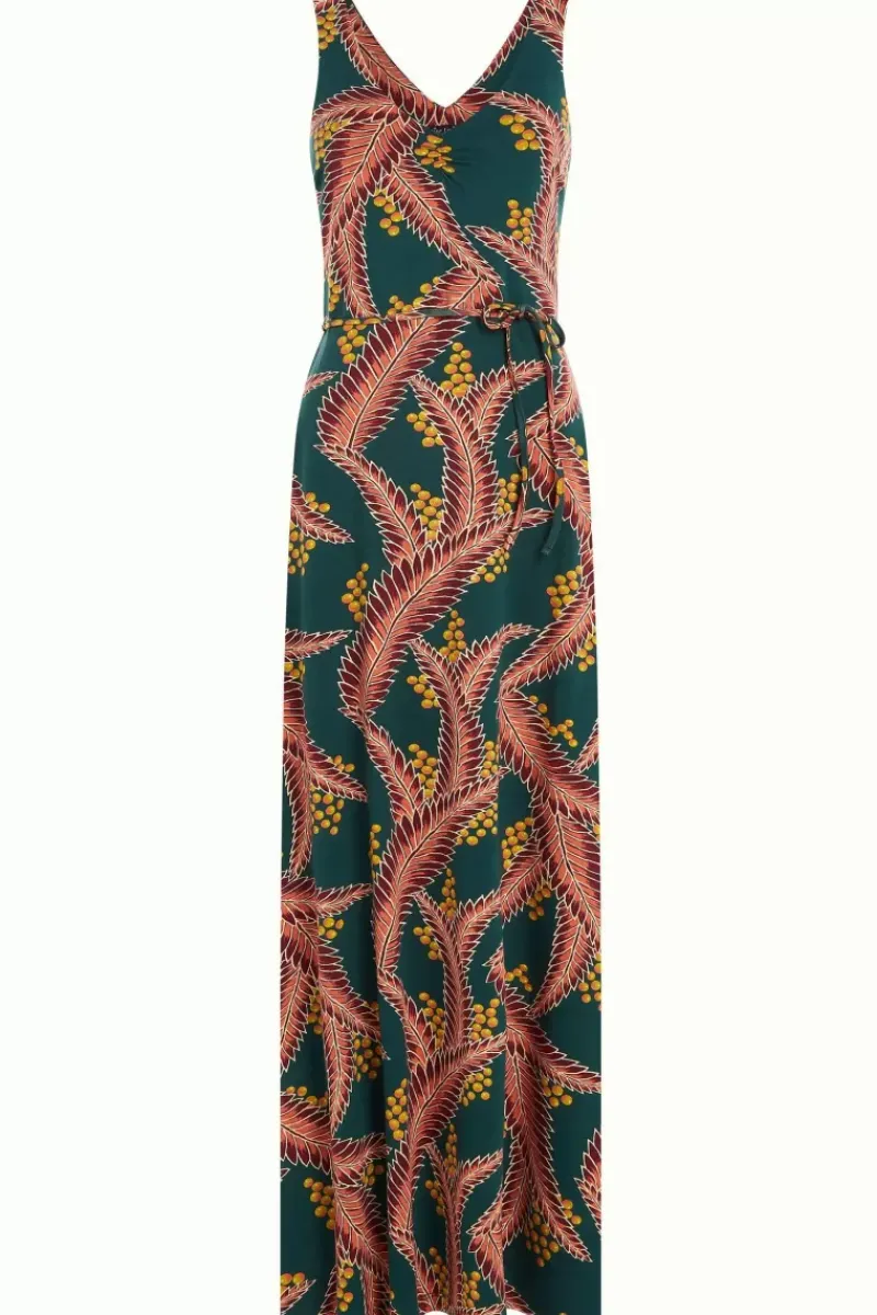 King Louie Jurken<Anna Maxi Dress Monserrat Dragonfly Green
