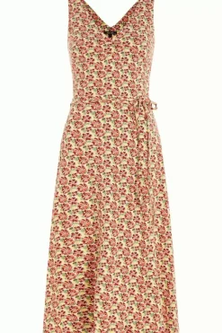 King Louie Jurken<Anna Midi Dress Miniata Flame Orange