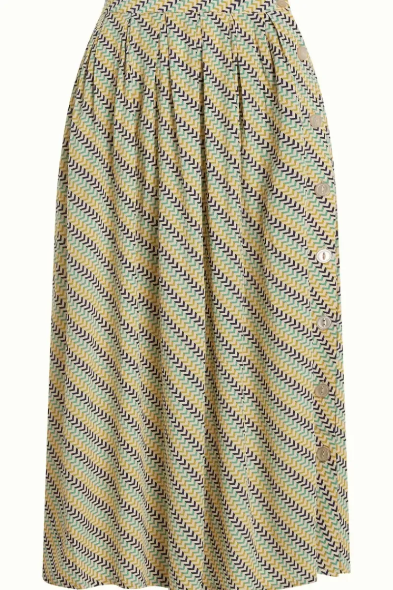 King Louie Rokken<Arianne Pleat Skirt Wylie Marzipan
