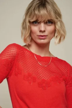 King Louie Tops & Shirts<Audrey Top Bonet Red