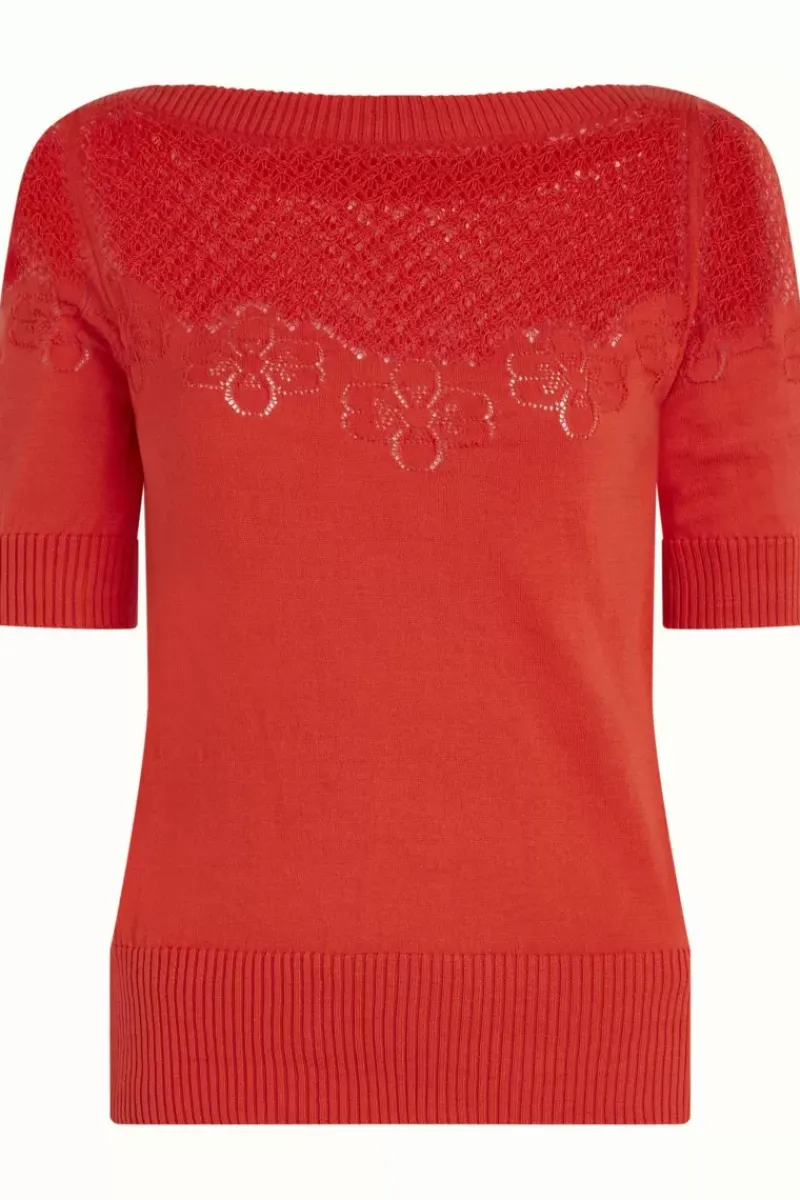 King Louie Tops & Shirts<Audrey Top Bonet Red