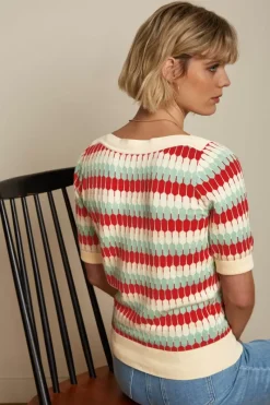King Louie Tops & Shirts<Audrey Top Cimier Cream