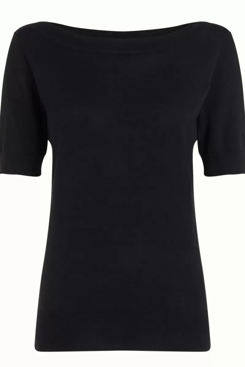 King Louie Tops & Shirts<Audrey Top Cottonclub Black