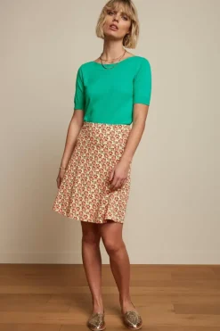 King Louie Tops & Shirts<Audrey Top Cottonclub Delphinium Green