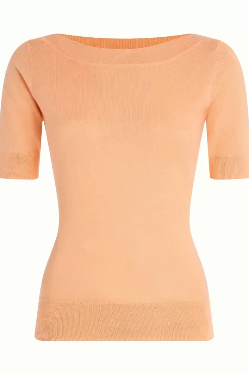 King Louie Tops & Shirts<Audrey Top Cottonclub Coral Orange