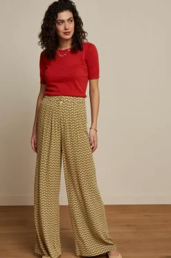 King Louie Tops & Shirts<Audrey Top Cottonclub Sienna Red