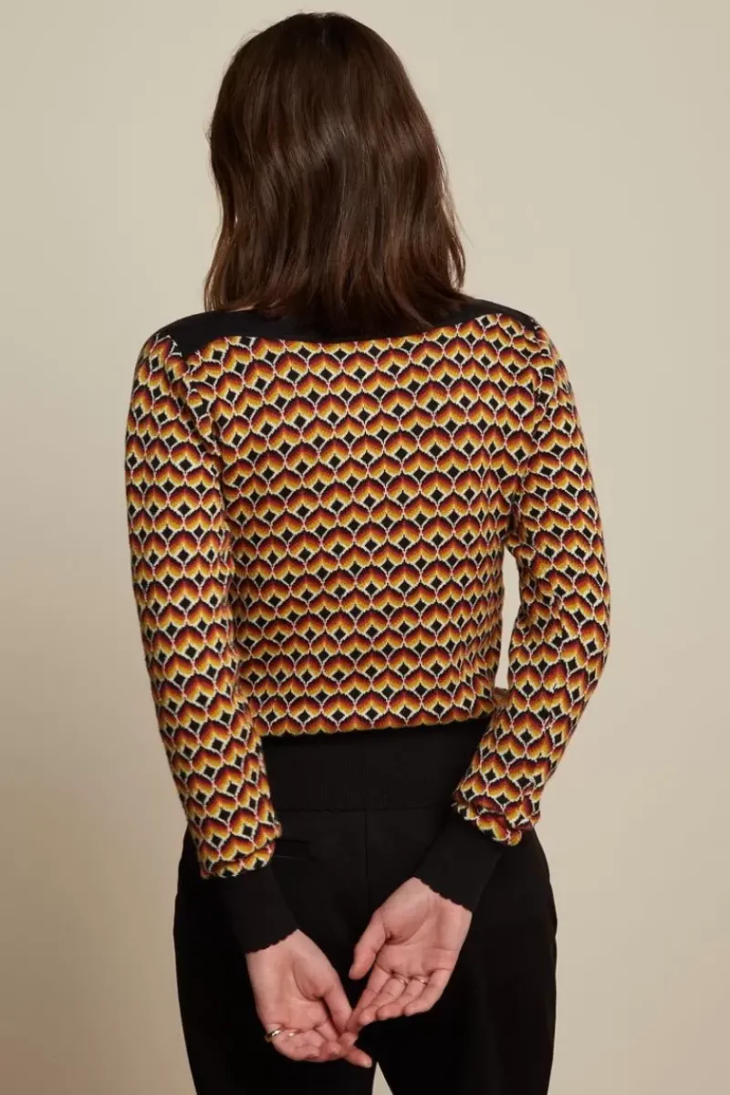 King Louie Truien<Audrey Top Lollipop Black