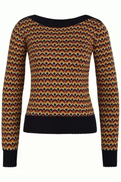 King Louie Truien<Audrey Top Lollipop Black