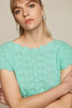 King Louie Tops & Shirts<Audrey Top Maisel Yucca Green