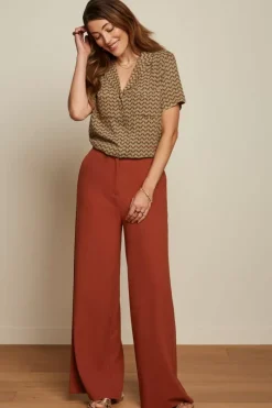 King Louie Blouses<Bella Blouse La Sape Spring Yellow