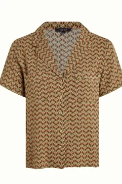 King Louie Blouses<Bella Blouse La Sape Spring Yellow