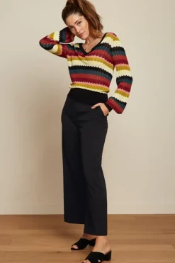 King Louie Truien<Bellsleeve Top Hernandez Black