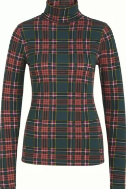 King Louie Tops & Shirts<Betsy Rollneck Top Getty Pine Green