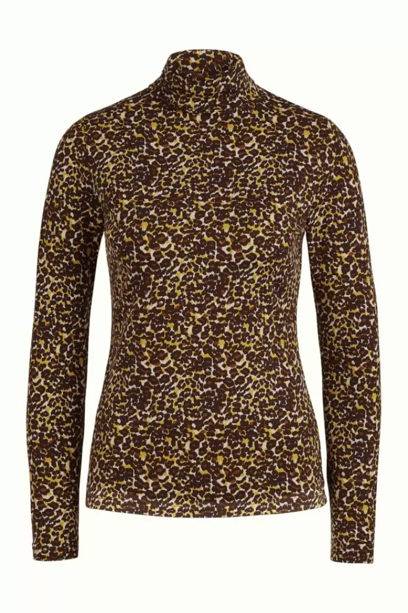 King Louie Tops & Shirts<Betsy Rollneck Top Hustle Rocky Brown