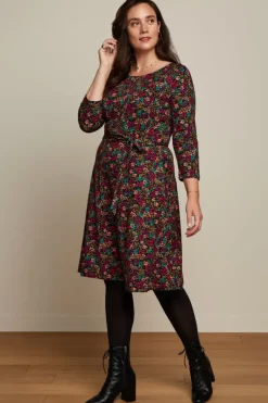 King Louie Jurken<Betty Dress La Concha Black