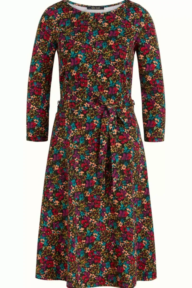 King Louie Jurken<Betty Dress La Concha Black